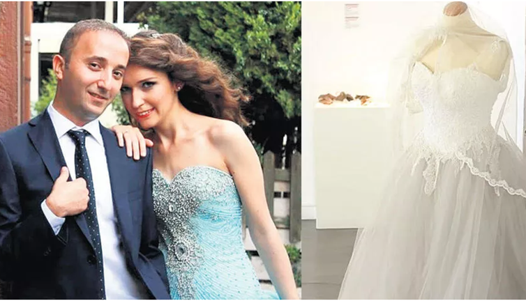 Gelinliğini müzeye bağışladı. Nişanlısı Atatürk Havalimanı'nda dinci teröristler tarafından öldürülmüştü