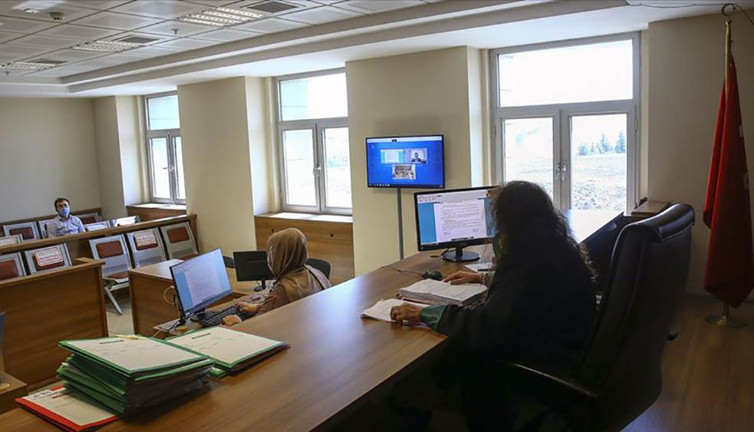 2022 yılında 453 bin 850 e-Duruşma yapıldı