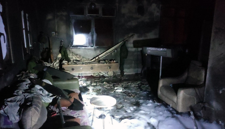 Muğla’da ev yangını