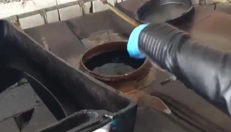 Gaziantep'te kaçak akaryakıt operasyonu (03 Ocak 2023)