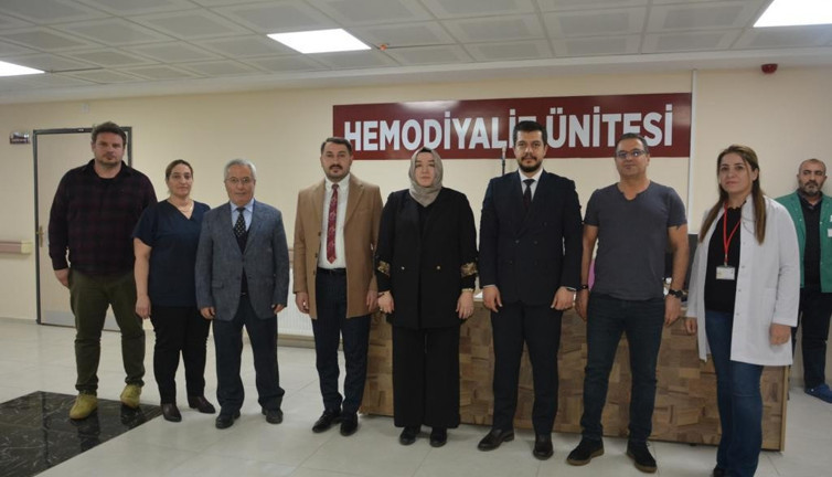 Hastaların ayağına diyaliz ünitesi getirildi