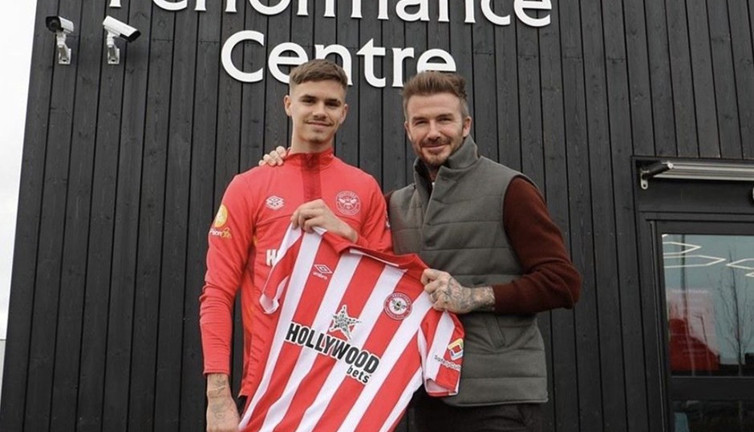 Beckham'ın oğlu Premier Lig ekibinde