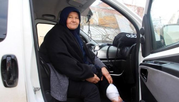 Kadının patlayan varisi polisleri alarma geçirdi