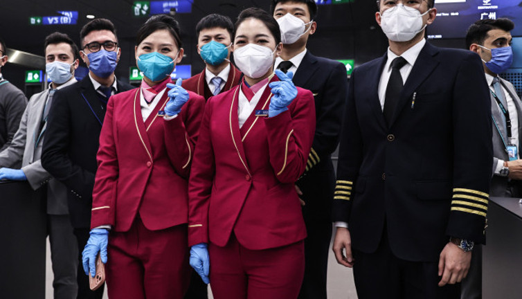 Çin'de karantina kalktı Türkiye'den ilk uçuş yapıldı