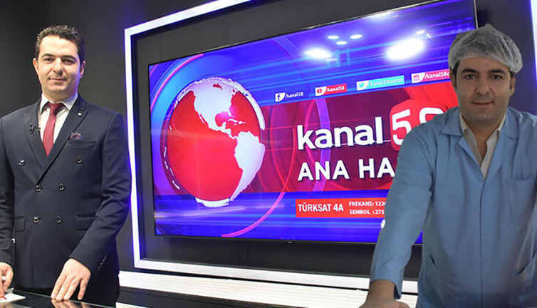 Gündüz kantinci, akşam ana haber spikeri