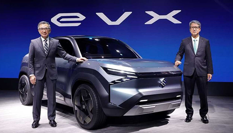 Suzuki eVX elektrikli SUV konsepti tanıtıldı. 2025'te piyasaya sürülecek