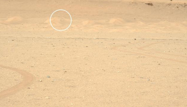 Mars'taki Perseverance, Ingenuity helikopterini fotoğrafladı