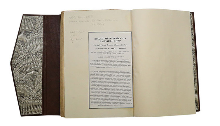 Osmanlı’nın ilk Vankulu Lugatı Küçükçekmece’de