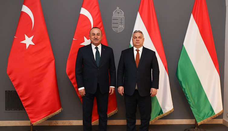 Çavuşoğlu, Macaristan Başbakanı Orban ile görüştü