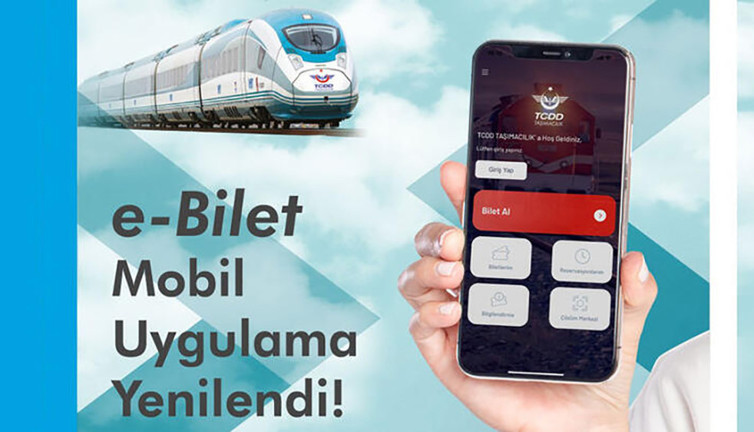 Tren bileti satış sistemi yenilendi