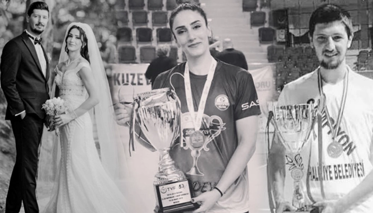 Voleybolcu çiftten acı haber geldi. Betül Çoban Çakır ve Bedrettin Çakır hayatını kaybetti