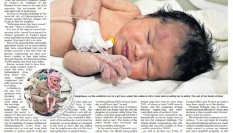 Türkiye’yi yıkan deprem dünya basınına böyle yansıdı