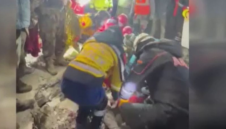 Mucize kurtuluş 120 saat sonra gerçekleşti