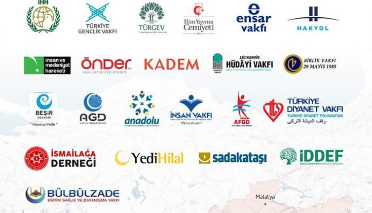 AFAD’a göre deprem bölgesindeki sivil toplum kuruluşları bunlarmış. Yuh artık!