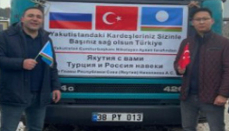 Yakut Türkleri depremzede kardeşlerini unutmadı. 10 Bin kilometre öteden gelen yardım