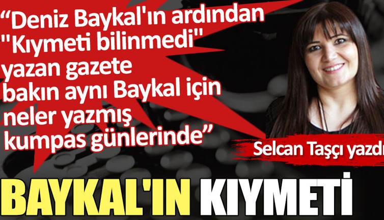 Baykal'ın kıymeti