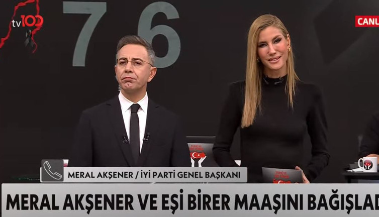 Meral Akşener ve eşi birer maaşını bağışladı