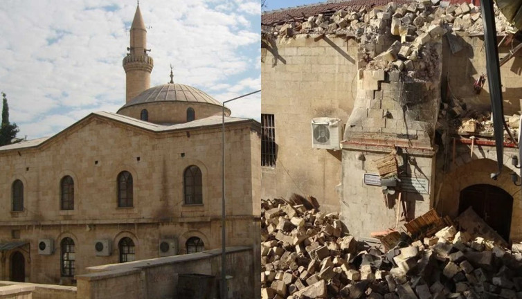 Depremde yıkılan 500 yıllık tarihi camiyi AKP'li restore etmiş
