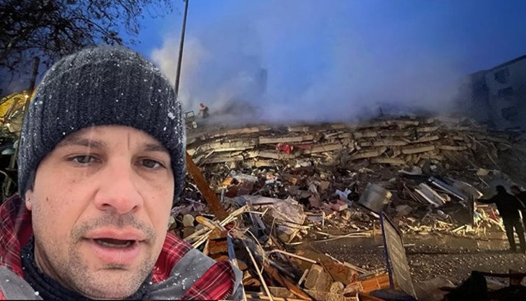 Deprem bölgesindeki köylere yardım malzemesi taşıyan Yağmur Atacan: Bende bir anormallik var diyordum...