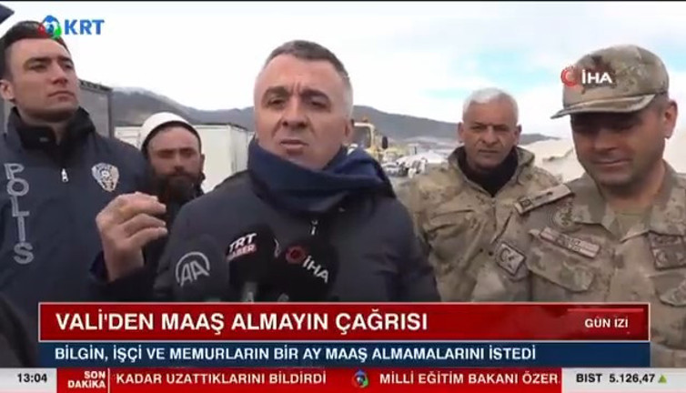 Deprem bölgesinin koordinatör valisi işi büyüttü: Halk malını bağışlasın. Oysa müteahhitlere ödemeler tıkır tıkır yapılıyor