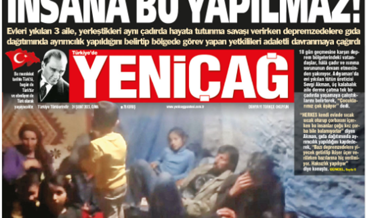 Bir çorbaya muhtaç insana bu yapılmaz