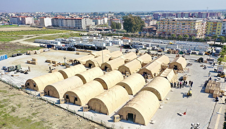 ABD, Antakya'da sahra hastanesi kuruyor