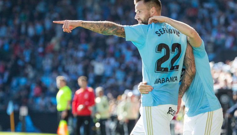 Celta Vigo Seferovic ile güldü. Valladolid'i üç golle geçti