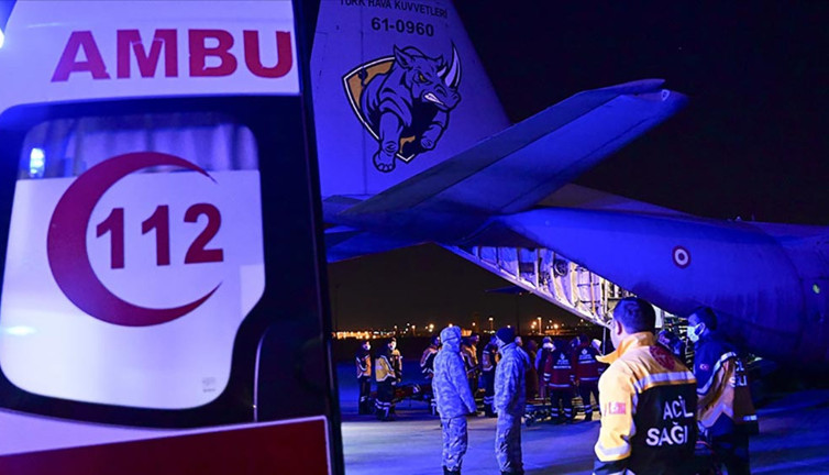 İstanbul'a getirilen 1194 yaralının tedavisi devam ediyor