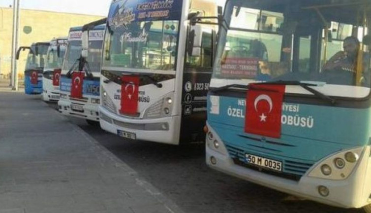 Nevşehir'de ulaşım ücretlerine zam