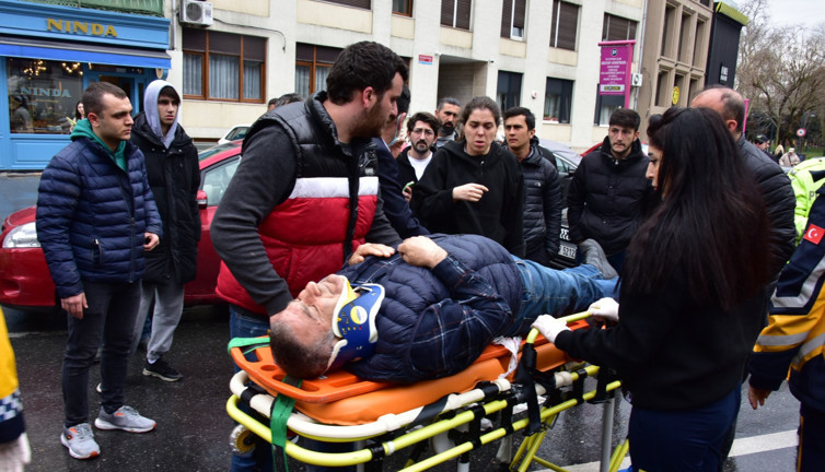 Cem Uzan’ın kızı Dilara Uzan çalışanının başından ayrılmadı. İlk müdahaleyi yapıp ambulans çağırdı