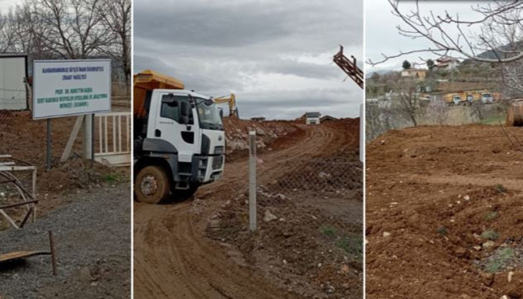 Deprem konutu tarım arazisine yapılıyor! Şimdi bunun neresi kader