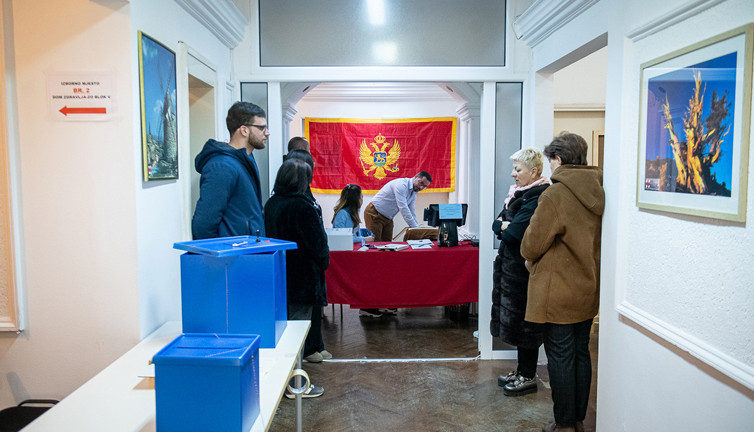 Karadağ'da seçim günü