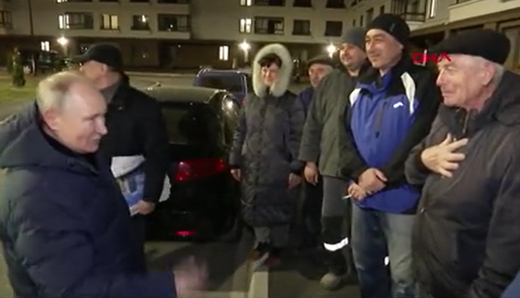 Putin’den Ukrayna’ya gece yarısı ziyareti