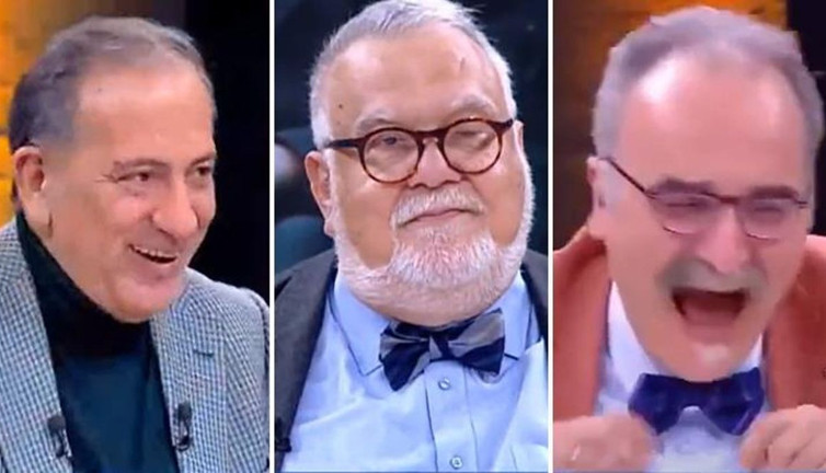 Celal Şengör'den canlı yayında küfür. Fatih Altaylı ve konuklar gülme krizine girdi