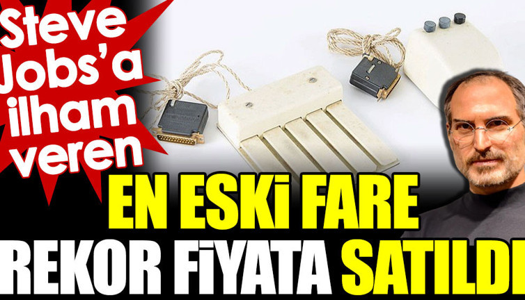 Steve Jobs’a ilham veren eski fare rekor fiyata satıldı