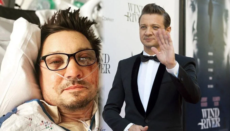 Ünlü oyuncu Jeremy Renner yürümeye başladı. Kar küreme makinesinin altında kalarak ölümden dönmüştü