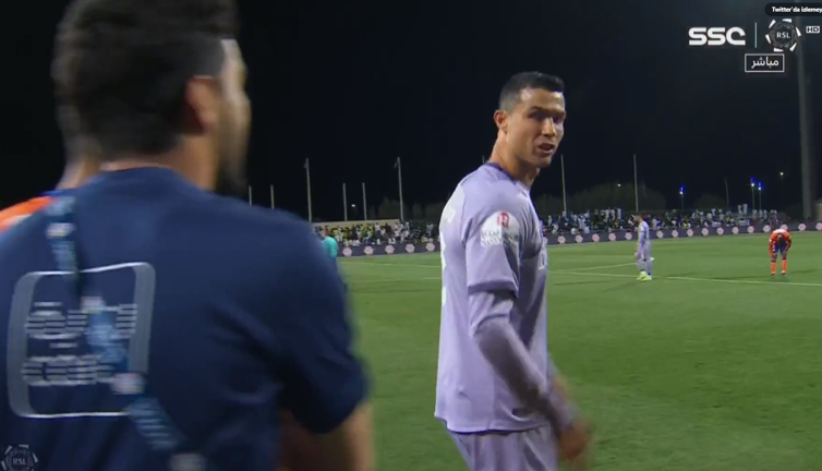 Ronaldo ve Nwakaeme'nin kapışmasında kazanan çıkmadı. Portekizli yıldız maç sonu rakipleriyle tartıştı