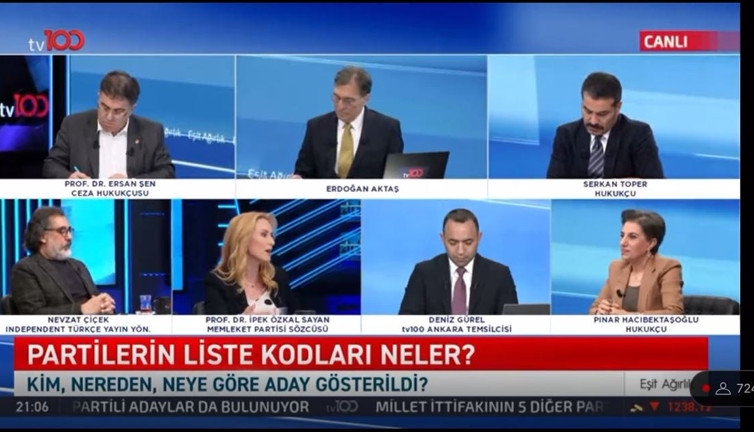 Memleket Partisinin Sözcüsü kocasının Kolin İnşaat'ta çalıştığını canlı yayında itiraf etti