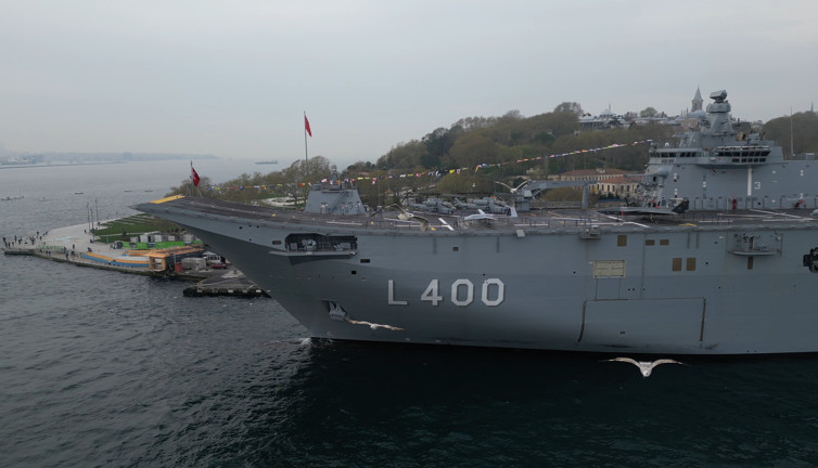 TCG Anadolu ziyarete açılıyor