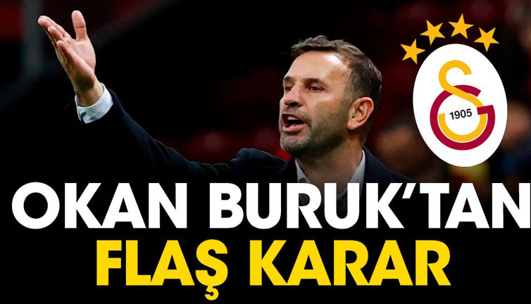 Galatasaray'ın Alanyaspor 11'i belli oldu. Okan Buruk'tan flaş karar