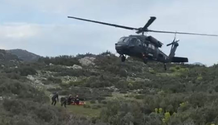 Paraşütçü yere çakıldı