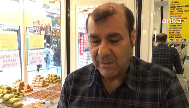 25 yıllık baklavacı baklava fiyatlarına isyan etti: Bir kilo baklavanın en ucuzu 100 lira