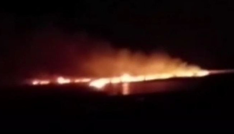 Kazlıgöl Sazlığı cayır cayır yandı