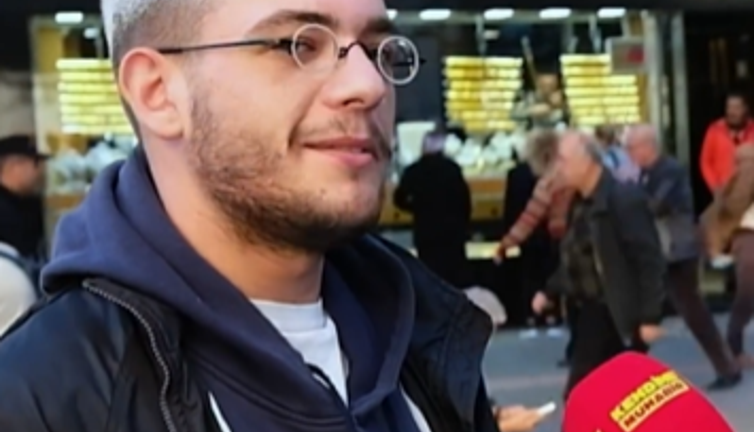 Sokak röportajında gençten efsane konuşma. Söylediklerini bir solukta dinleyeceksiniz