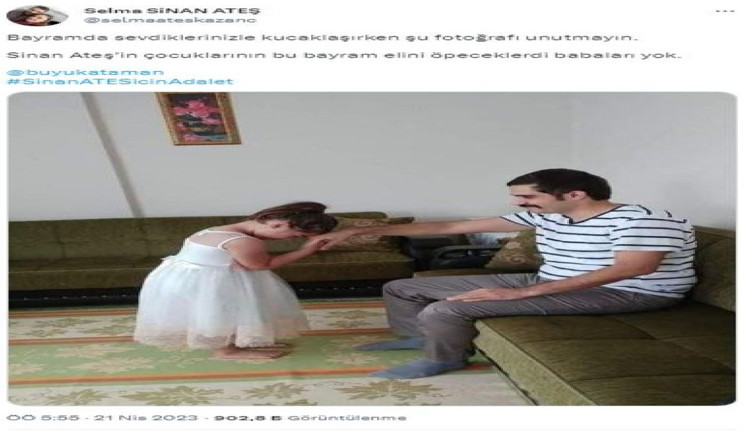 Sinan Ateş'in ablasından yürek burkan bayram paylaşımı: Şu fotoğrafı unutmayın