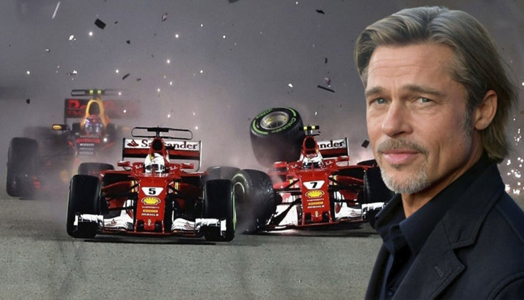 Ünlü oyuncu F1 Pilotu olmaya hazırlanıyor. Film için gerçek yarışa katılacak