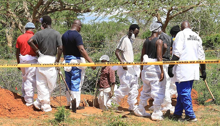 Kenya'daki tarikat faciasında ölenlerin sayısı 109'a yükseldi
