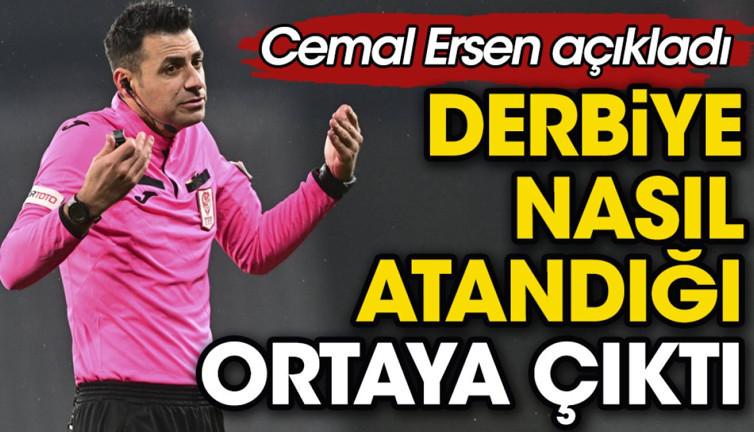 Derbiye Ali Şansalan nasıl atandı? Vahim iddiaları ünlü spor yazarı Cemal Ersen yazdı