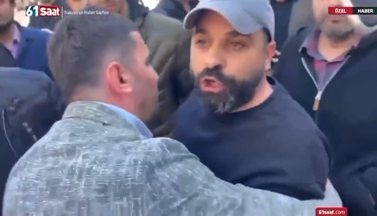 HÜDA PAR’ın Trabzon’daki stant açılında yine gerginlik çıktı: Biz şeriatçıyız. Şeriat kazanacak