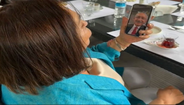 Kılıçdaroğlu'ndan eşi Selvi Hanıma görüntülü sürpriz